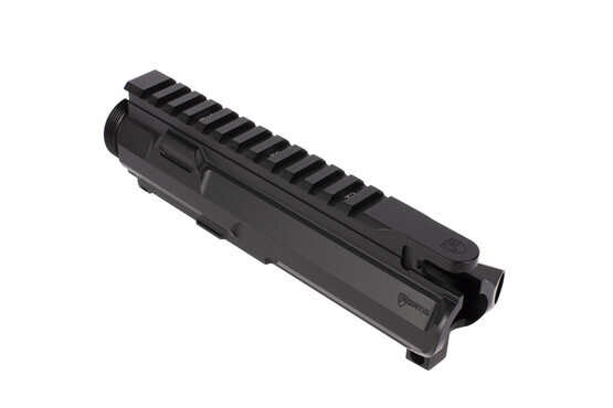 Fortis billet AR-15 upper receiver has eye catching styling with weight reducing milling